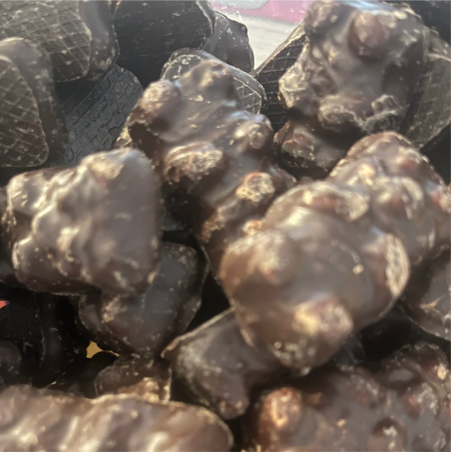 Ourson Guimauve Chocolat Noir (lot de 5)