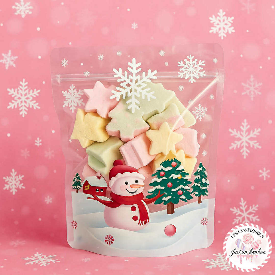 Sachet Chamallows de Noël (le sachet)