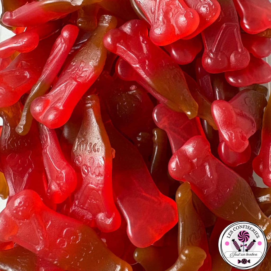 Bouteille Cherry Cola Lisse (100g)