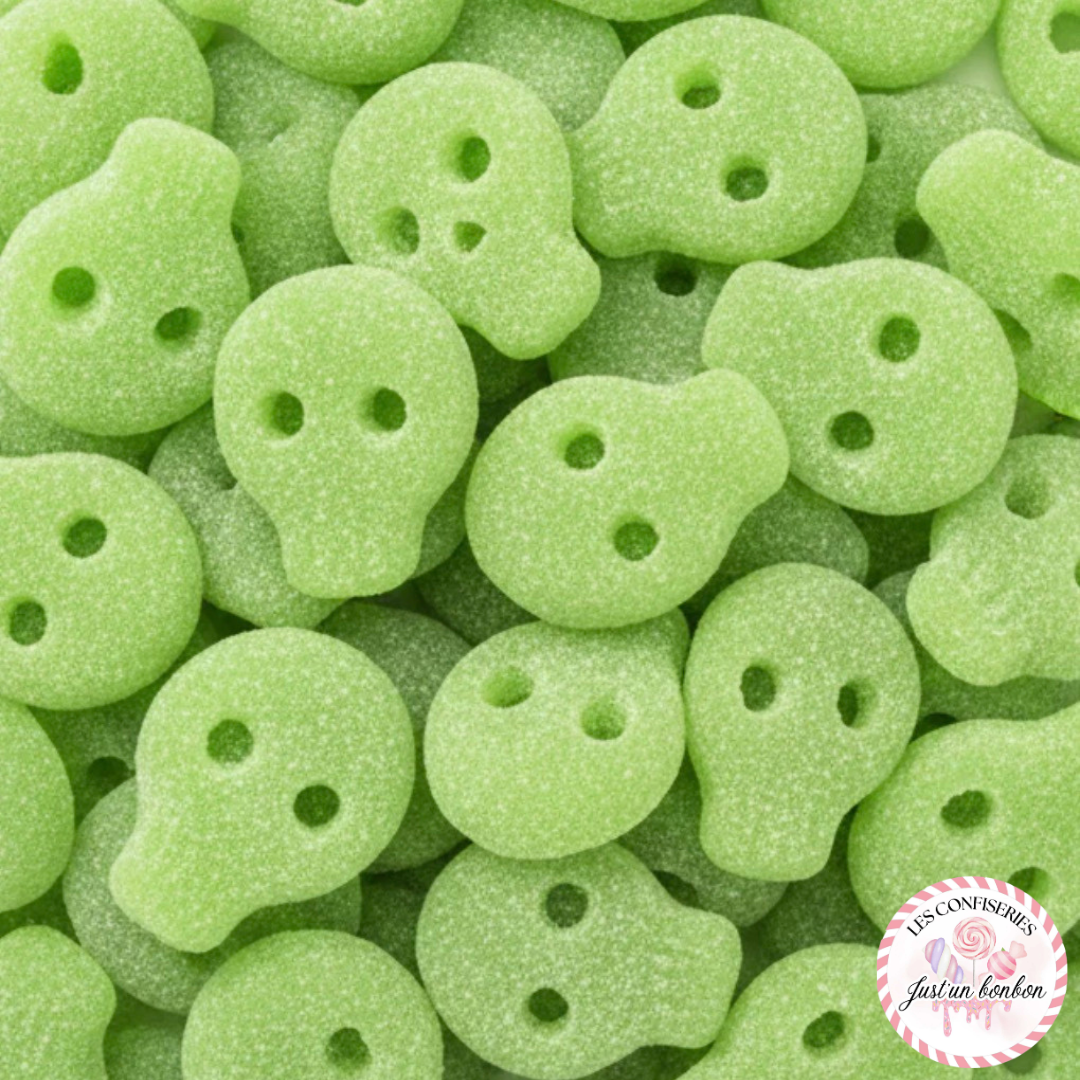 Crânes Suédois Citron Vert (100g)