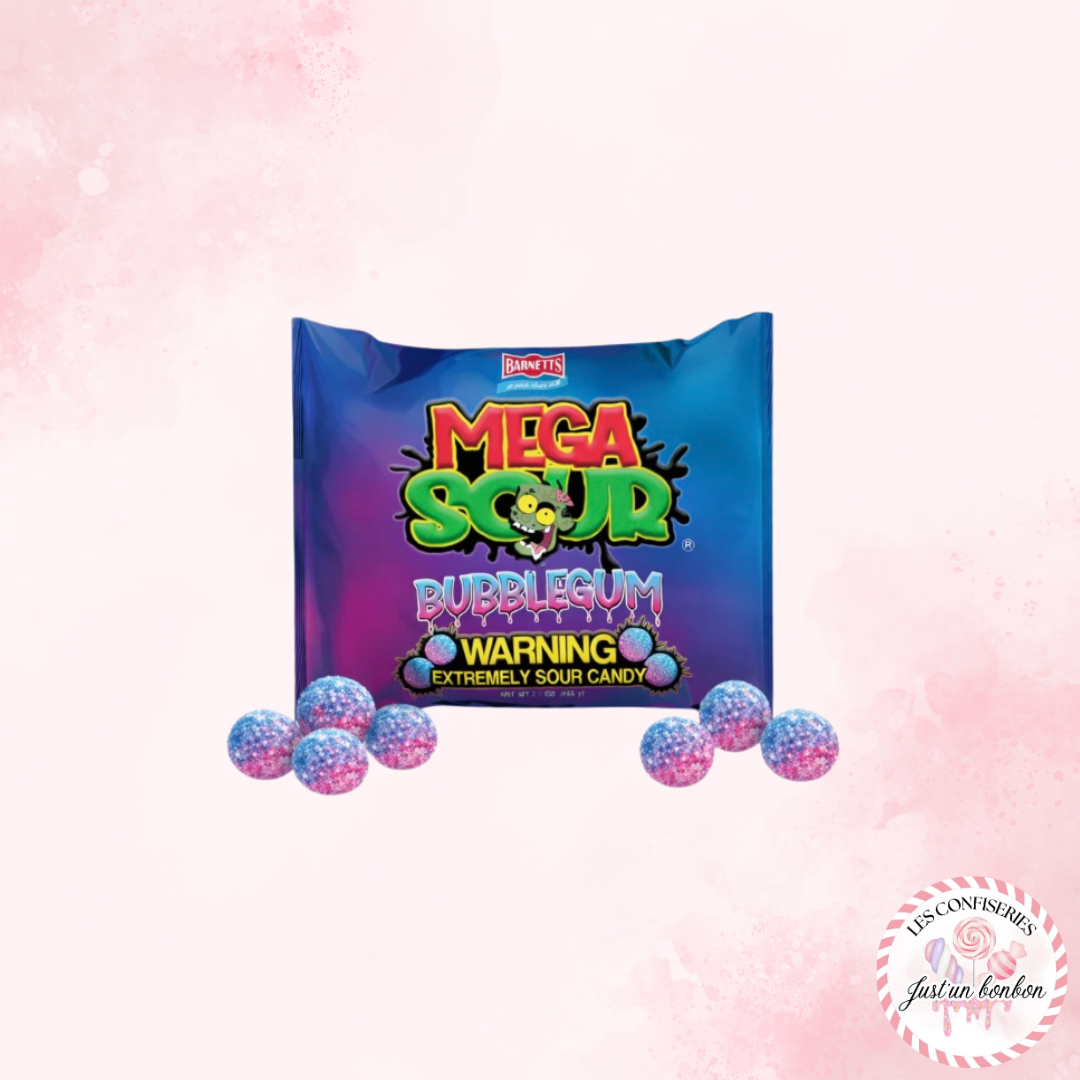 Barnetts Mega Sour Bubble Gum (à l’unité)
