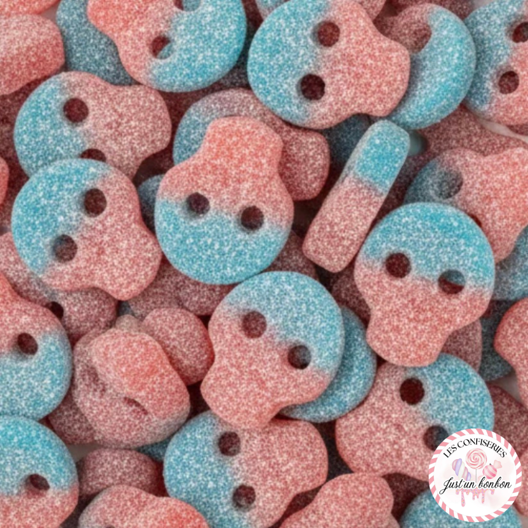 Crânes Suédois BubbleGum (100g)