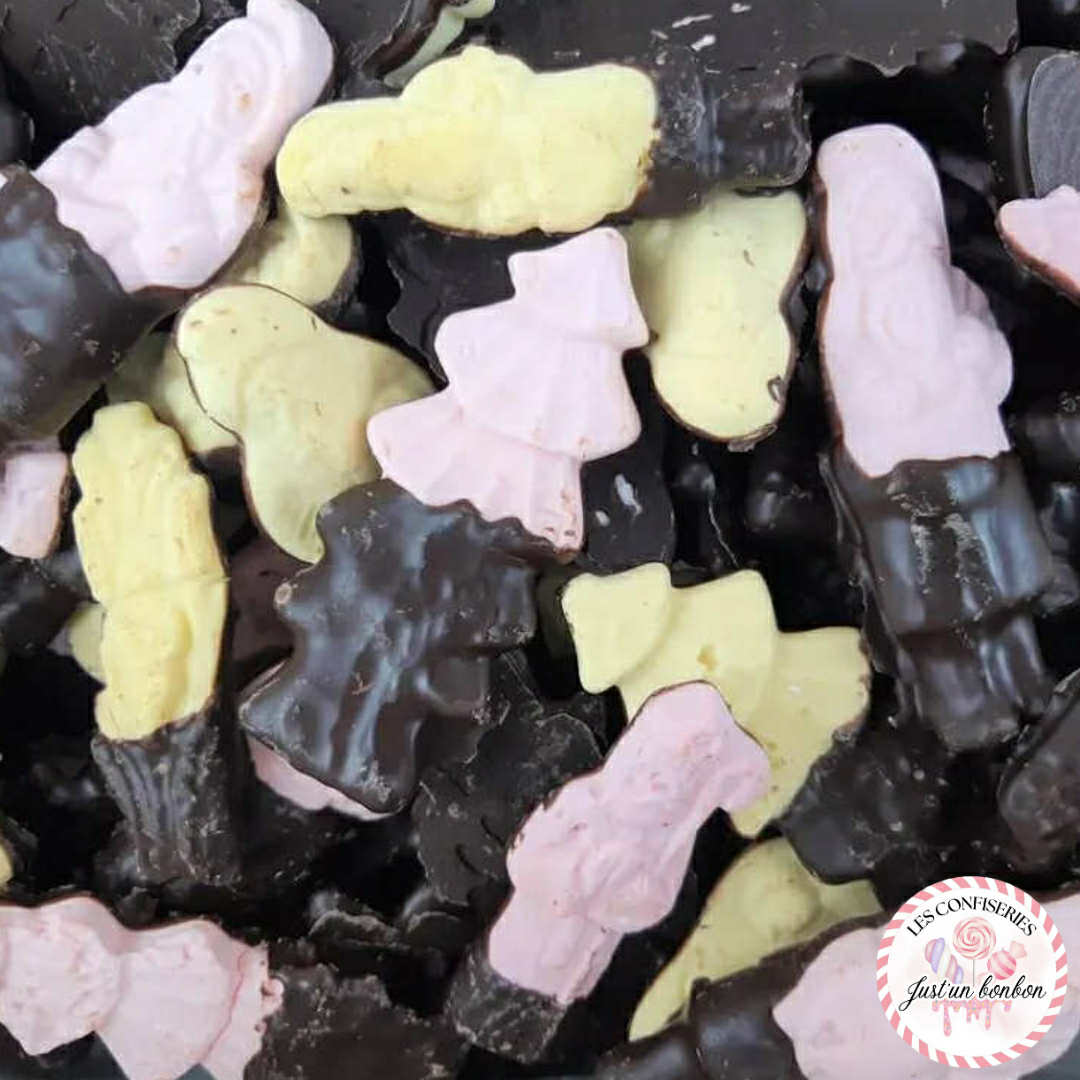 Guimauve de Noël Chocolat Noir (lot de 3)