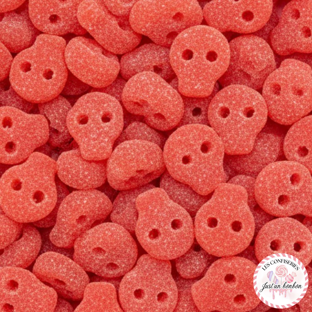 Crânes Suédois Fraise (100g)