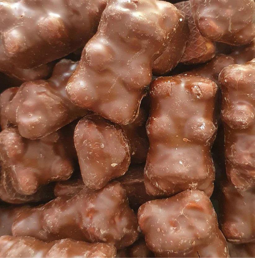 Ourson Guimauve au chocolat au lait (lot de 5)