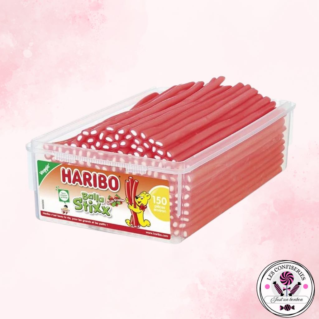 Balla Stixx Fraise Haribo (lot de 3)