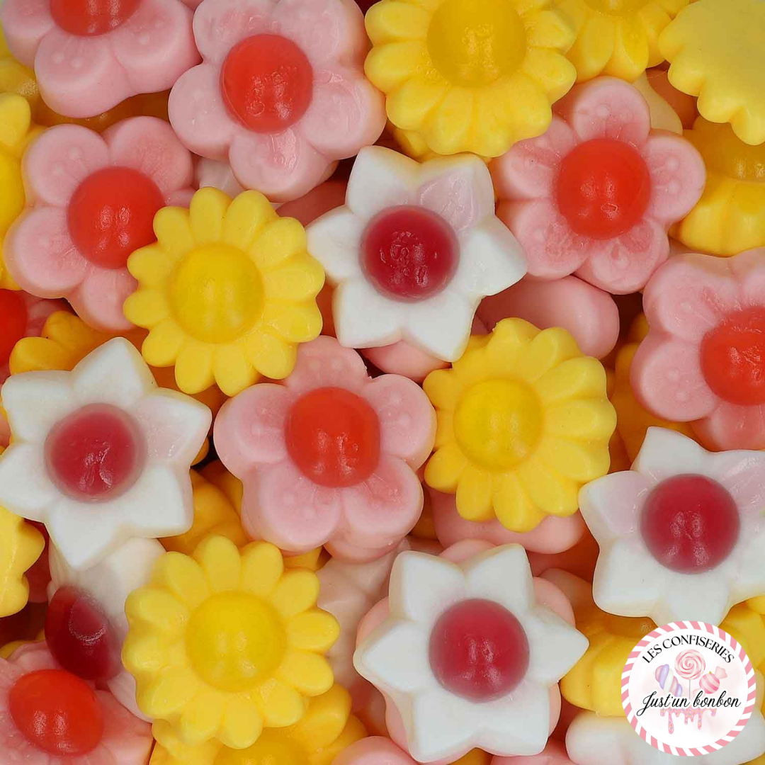Fleurs Colorées Haribo (100g)