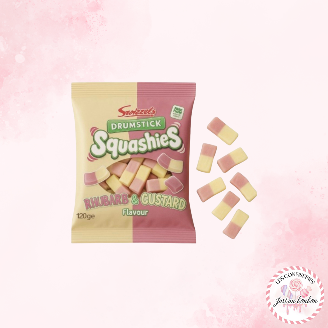 Squashies Crème Rhubarbe (à l’unité)