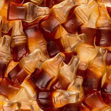 Bouteille happy cola lisse Haribo (100g)