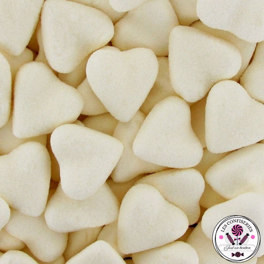 Cœur Blanc Vanille Sucré (100g)