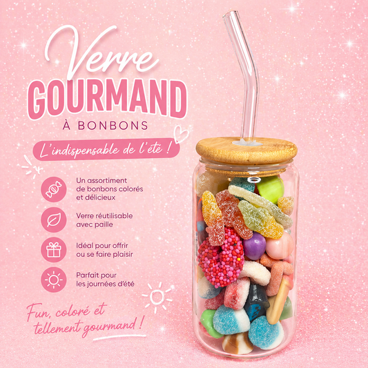 Verre Gourmand à Bonbons (300g)