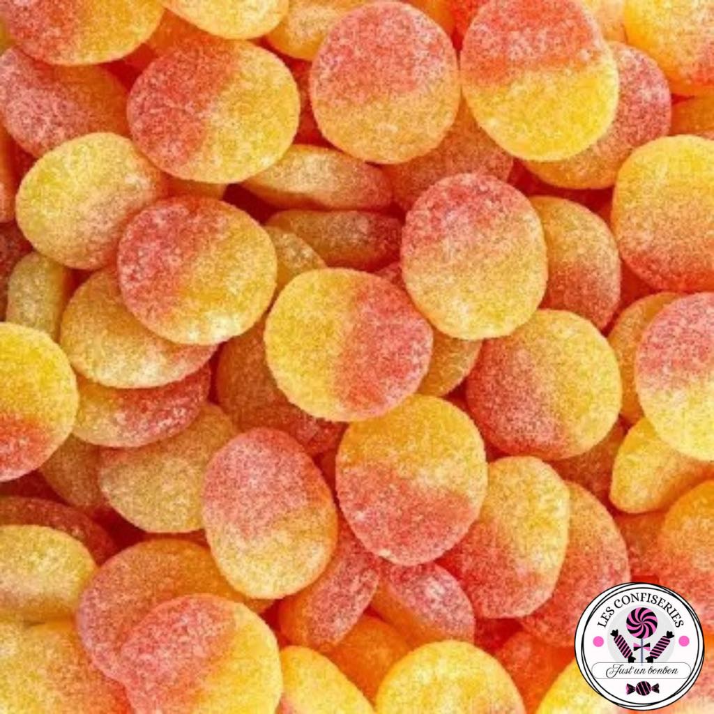 Pêche Plate Acidulée (100g)