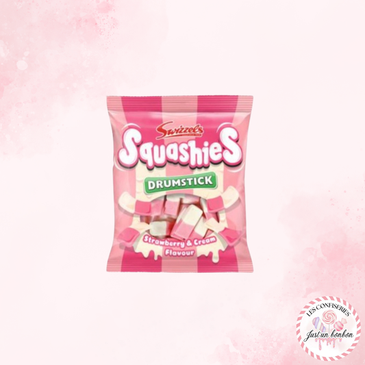 Squashies Fraise Crème (à l’unité)