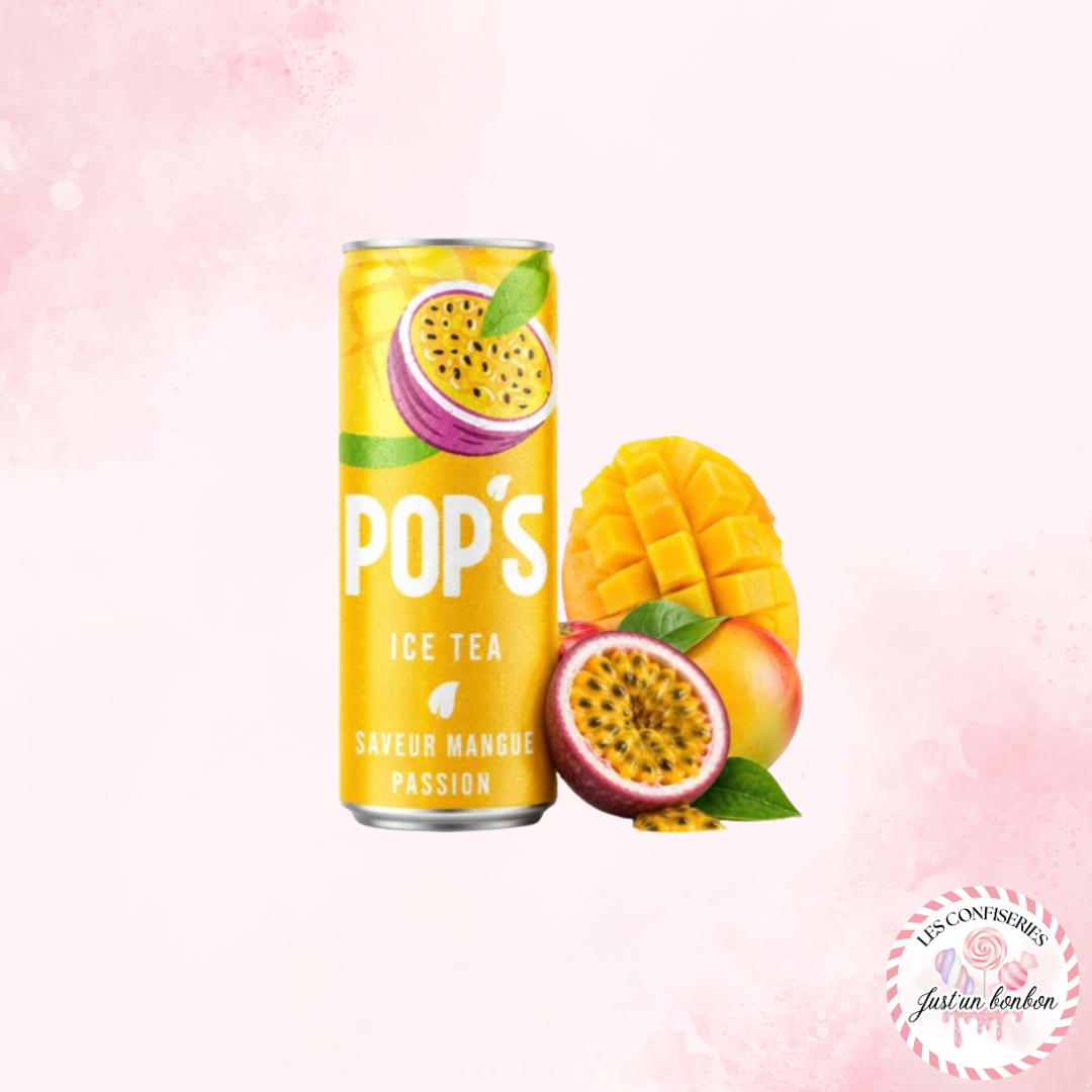 Pop’s Ice Tea Mangue Passion (à l’unité)
