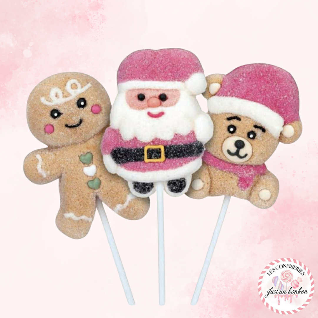 Sucette Guimauve Noël (à l’unité)