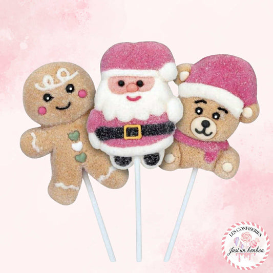 Sucette Guimauve Noël (à l’unité)