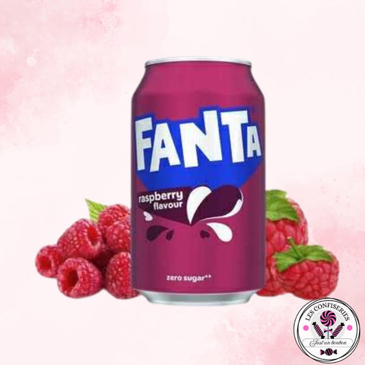 Fanta Framboise Sans Sucre (à l’unité)