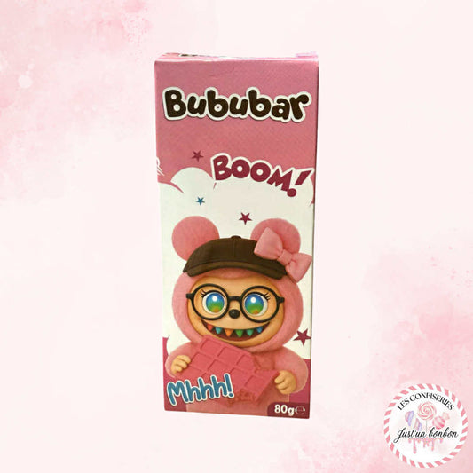 Tablette Barbe à Papa fourrée à la Pistache Labubu (à l’unité)