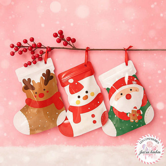 Chaussette de Noël Garnie Kinder (à l’unité)