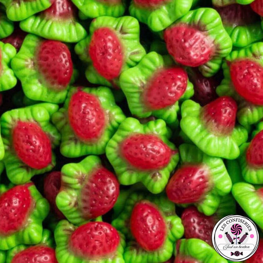 Fraise fourrée (100g)