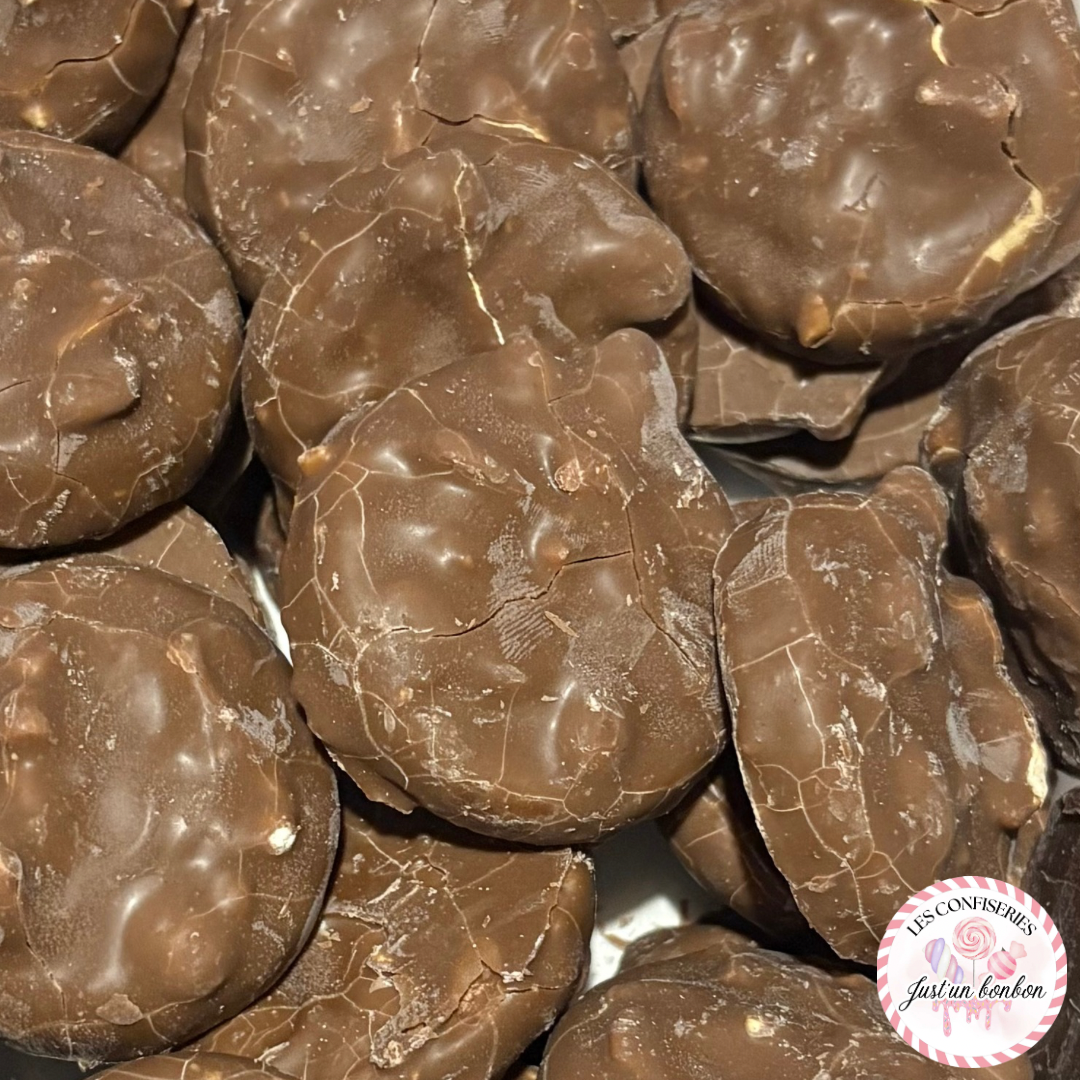 Biscuit Chocolat au Lait Fourré Caramel/Cacahuète (lot de 3)