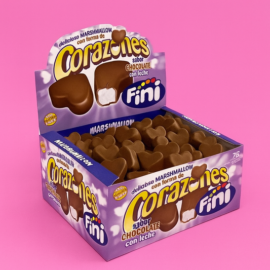 Coeurs De Guimauve au Chocolat au Lait (lot de 5)
