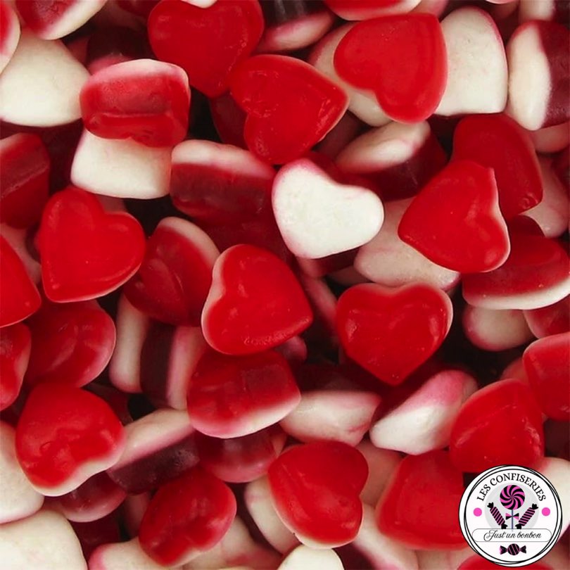 Petit Cœur Fraise Lisse (100g)