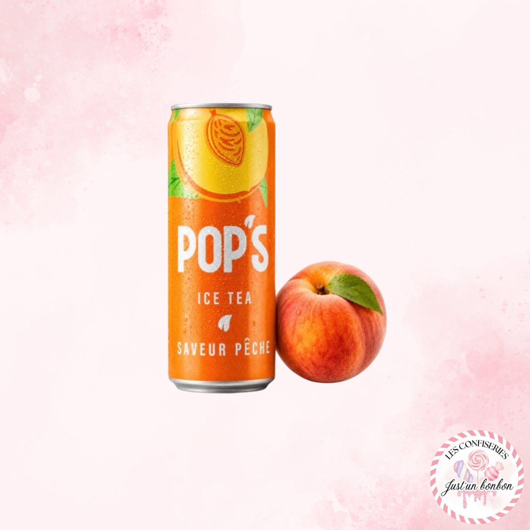 Pop’s Ice Tea Pêche (à l’unité)