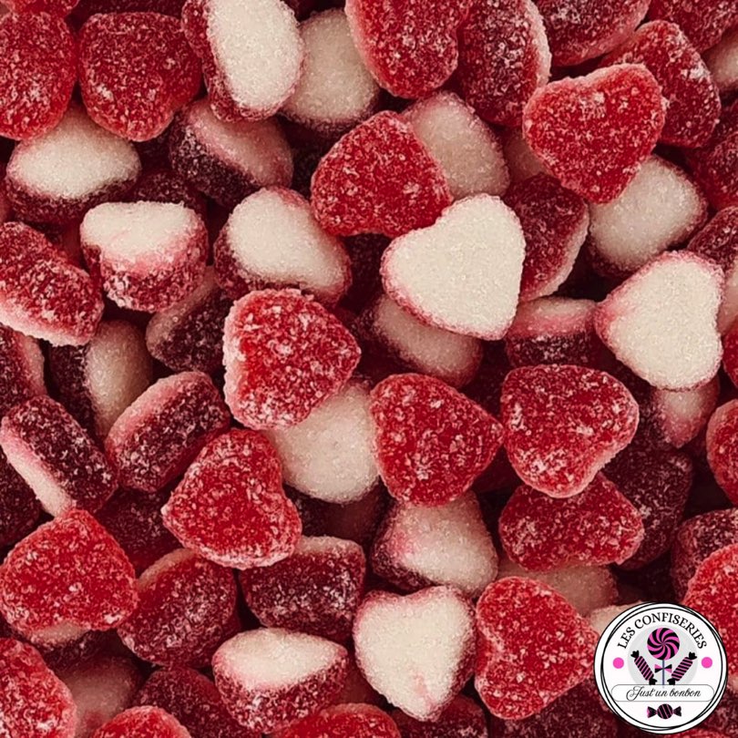 Petit Cœur Fraise Sucré (100g)